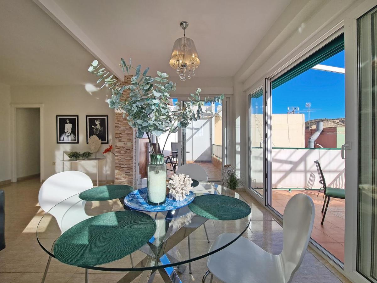 Apartmán Playa Postiguet Penthouse By Nras Alicante Exteriér fotografie